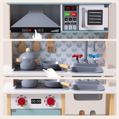 TookyToy - Pretend Play Kitchen Set with Accessories