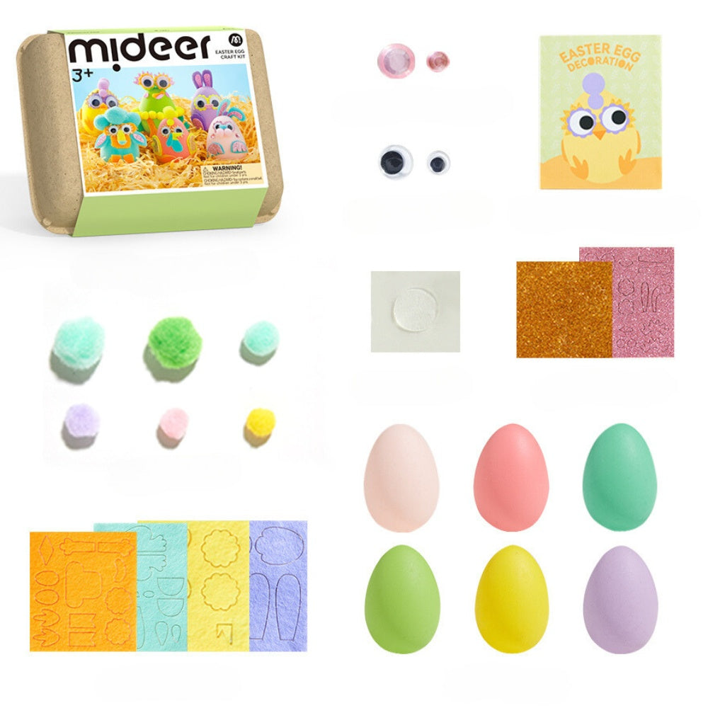 Mideer - Easter Egg Arts & Crafts Kit - 123 Pieces