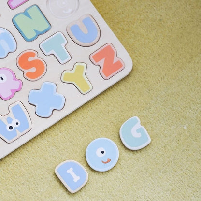 Classic World - Wooden Puzzle - Alphabet A-Z - 27pcs