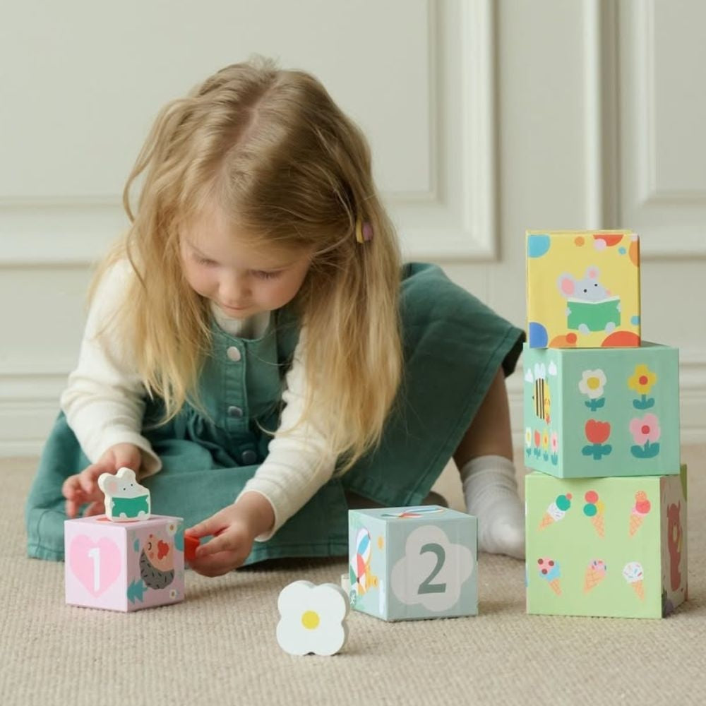 Classic World - Forest Stacking Cubes