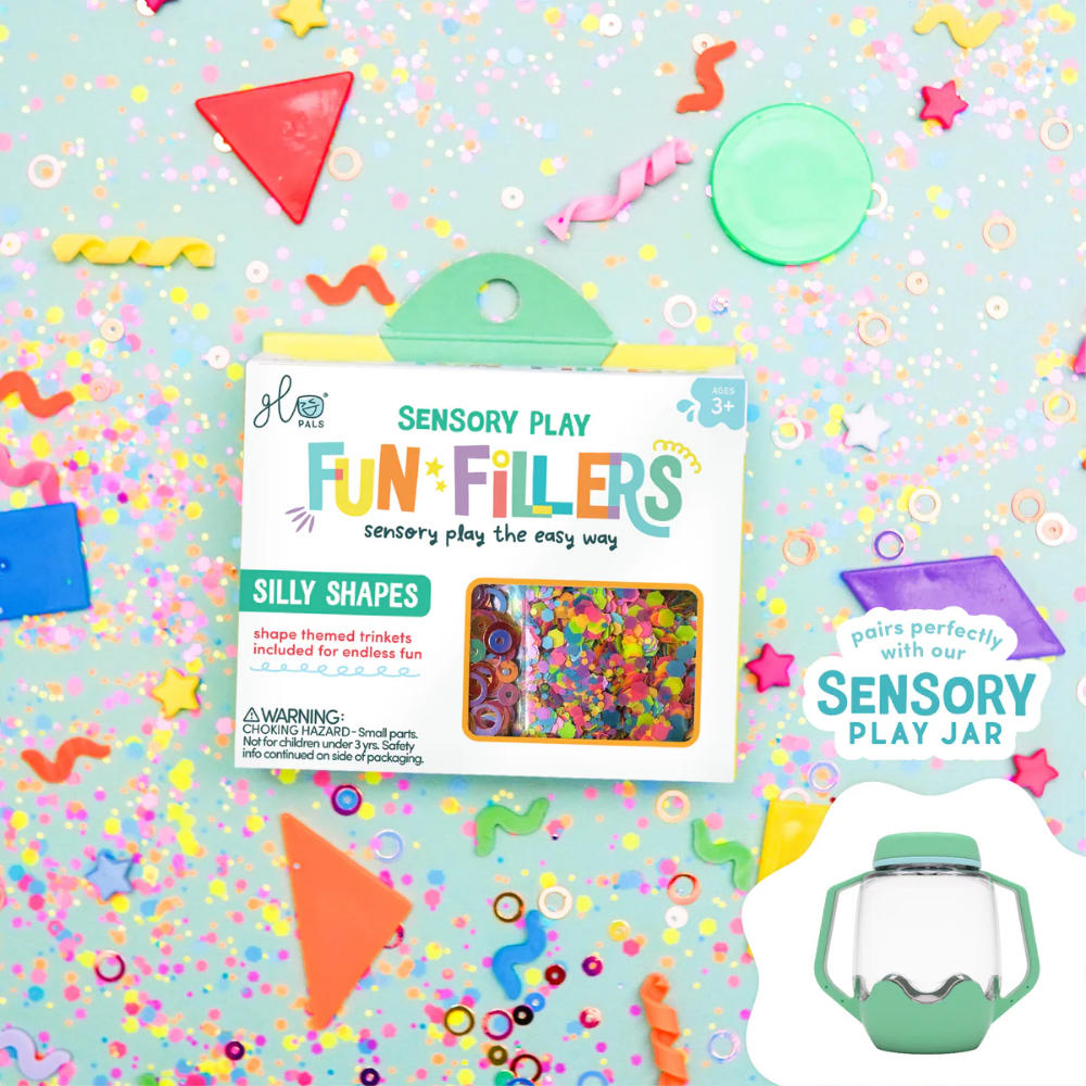 Glo Pals - Sensory Play Fun Fillers Pack - Silly Shapes