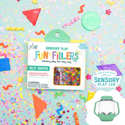 Glo Pals - Sensory Play Fun Fillers Pack - Silly Shapes