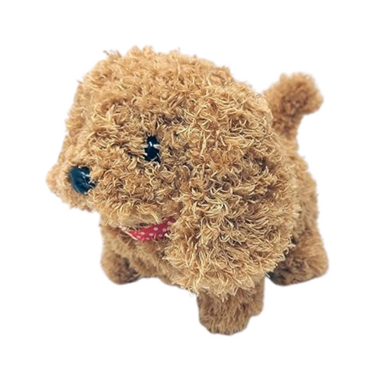 Cogo - Pretend & Play Electric Dog Care Kit with Pet Vet Accessories - Brown Dog