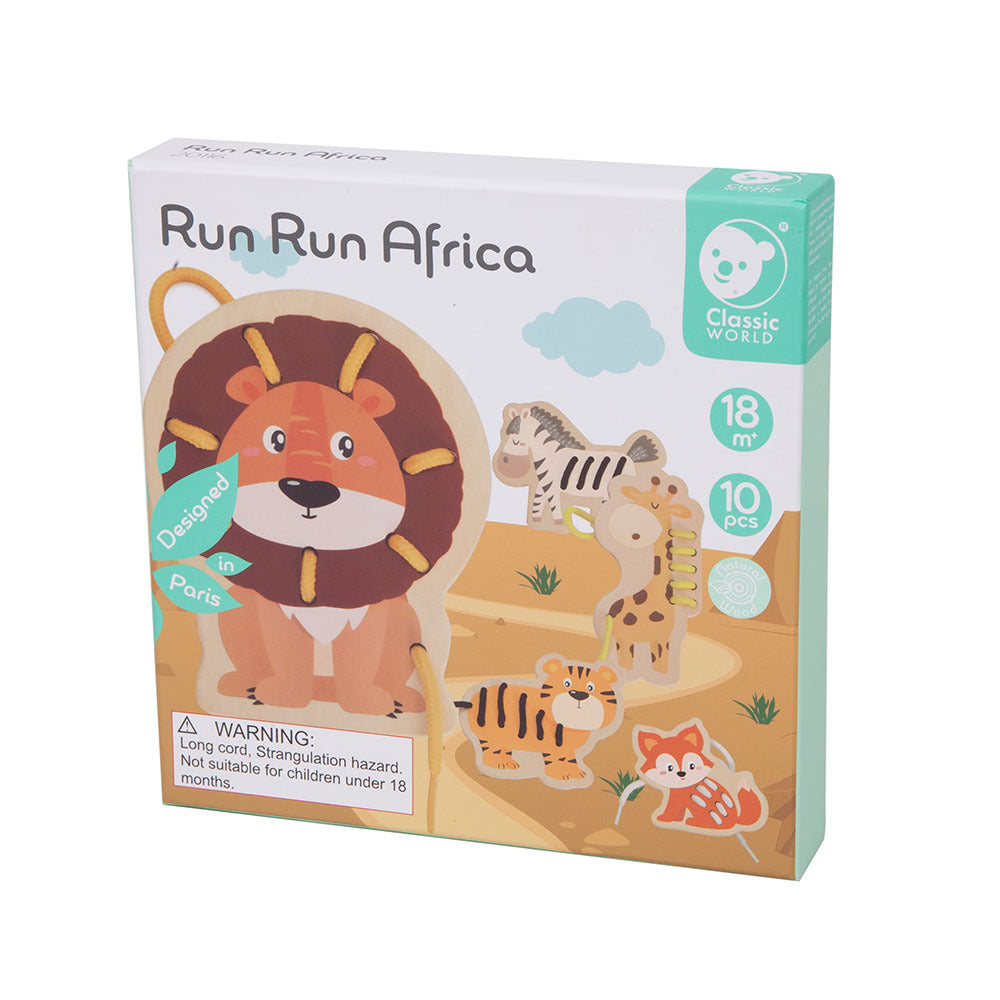 Classic World - Lacing Animals - Run Run Africa