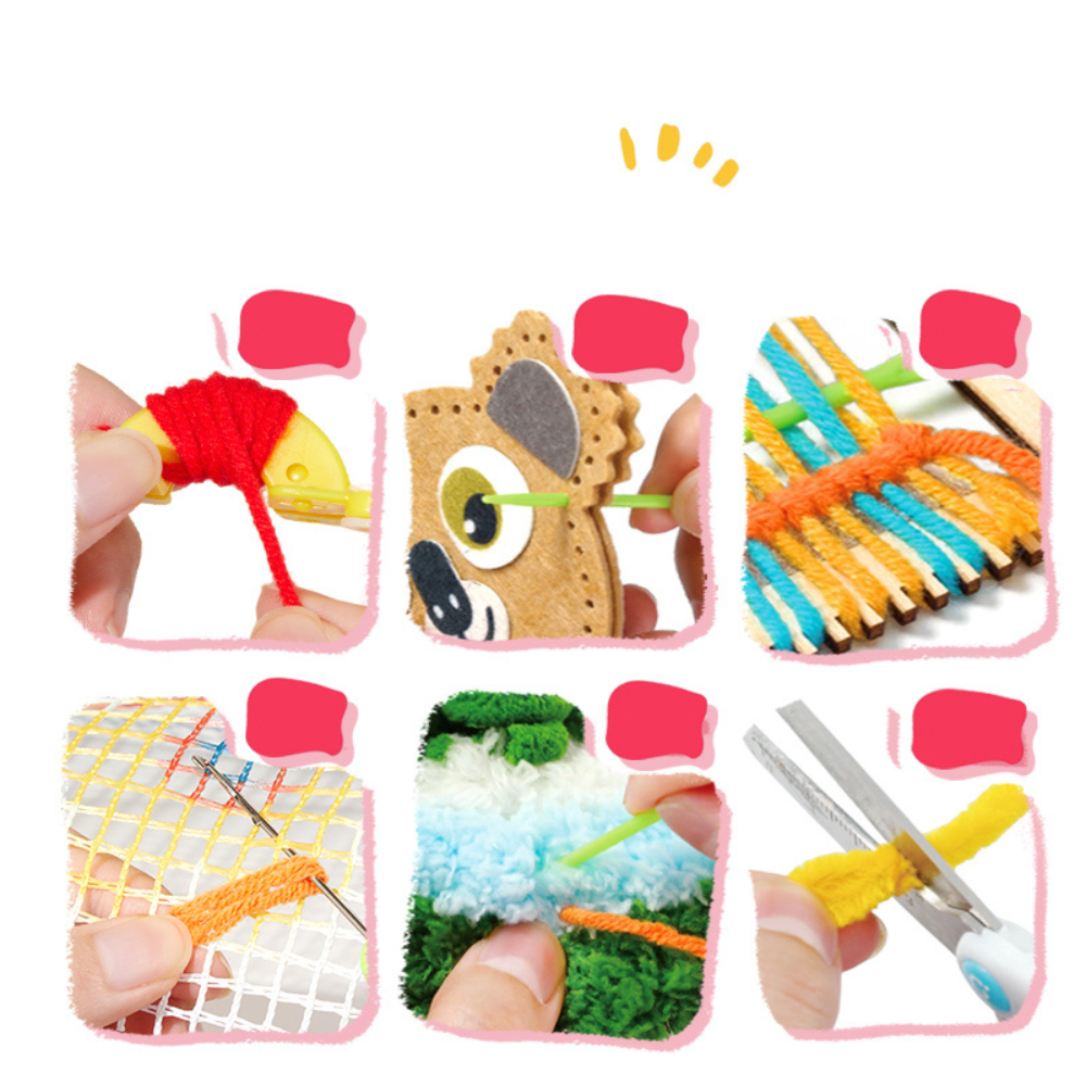 Mideer - Arts & Crafts Box for Kids - DIY Craft Kit 180+ Pieces