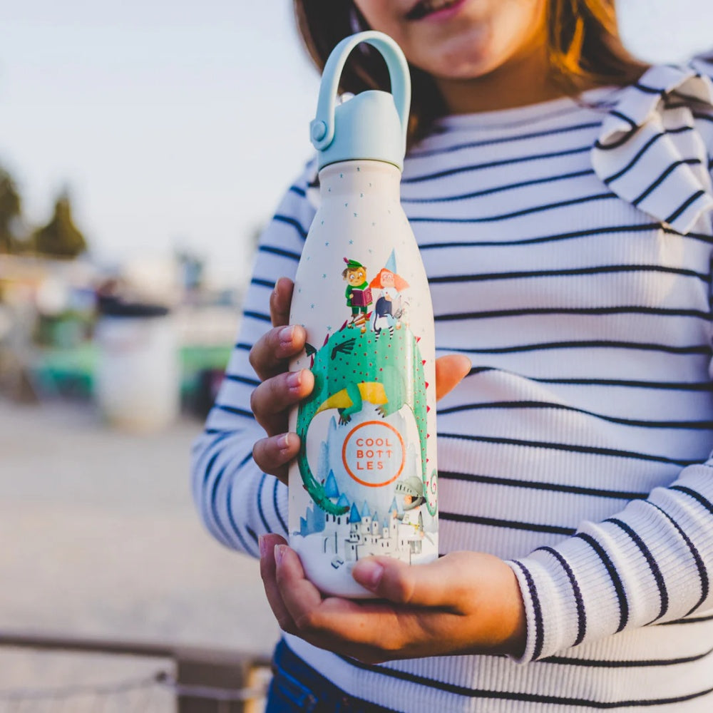 Cool Bottles - Kids Triple-Insulated Water Bottle - Dragon Dreams 350ml