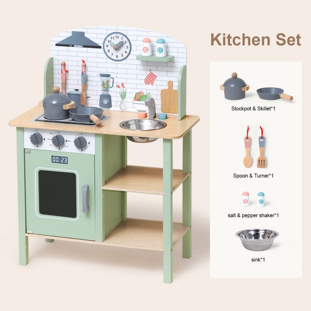 TookyToy - Pretend Play Gourmet Chef's Kitchen Set