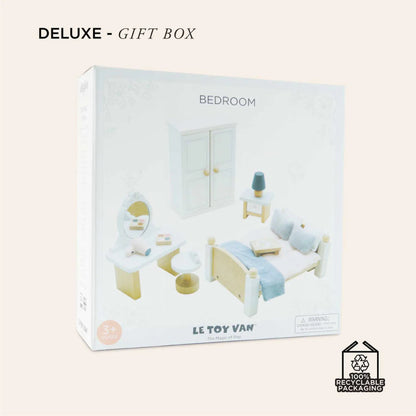 Le Toy Van - Dolls House Furniture: Bedroom - 19pcs