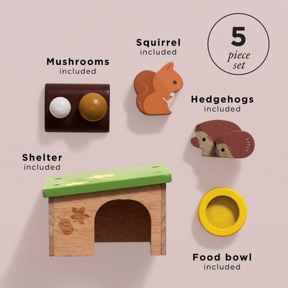 Le Toy Van - Hedgehog & Squirrel Animal Set