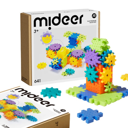 Mideer - Electrogear Electric Gear Building Block Set - 64 Pieces