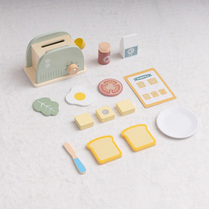 TookyToy - Pretend Play Toaster Toy Set