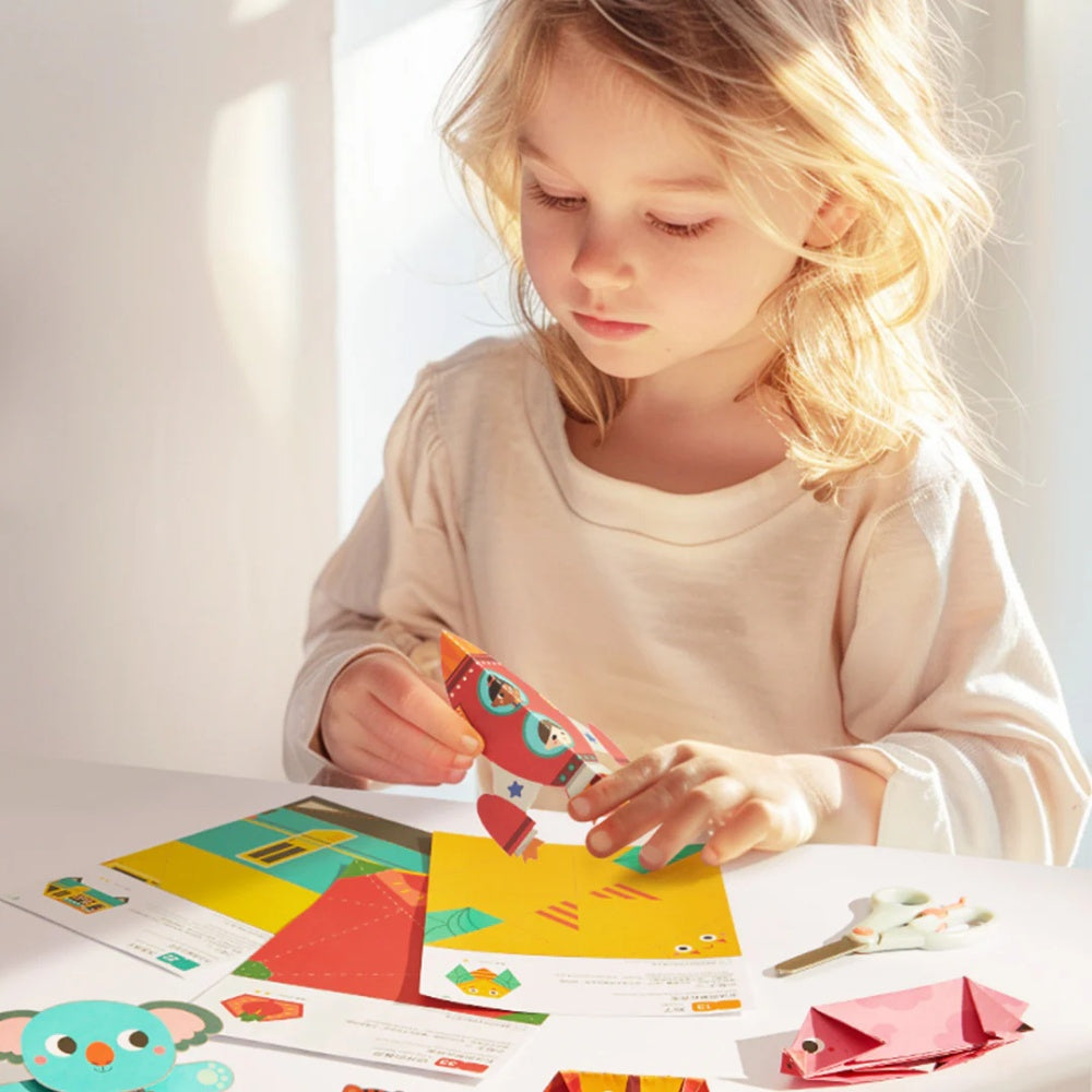 Mideer - Let's Cut Paper Arts & Crafts Kit: Advanced Level