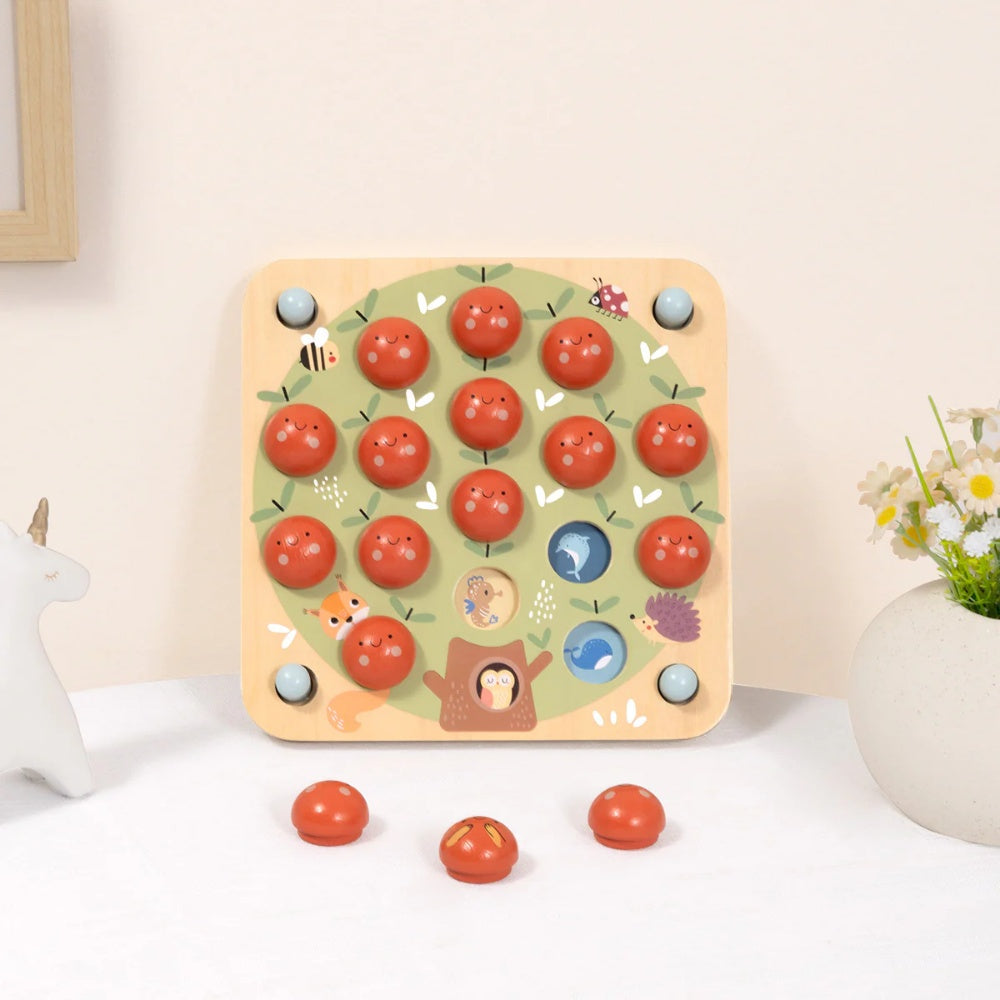 TookyToy - Apple Memory Game with Activity Cards