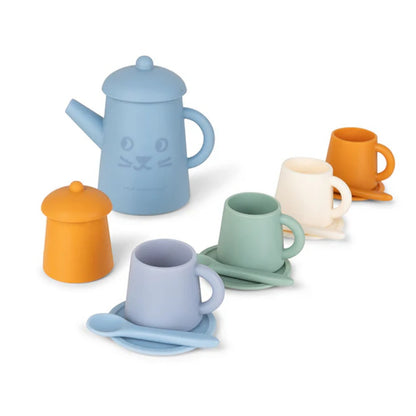 Swim Essentials - Silicone Beach Tea Playset - Pure Tones