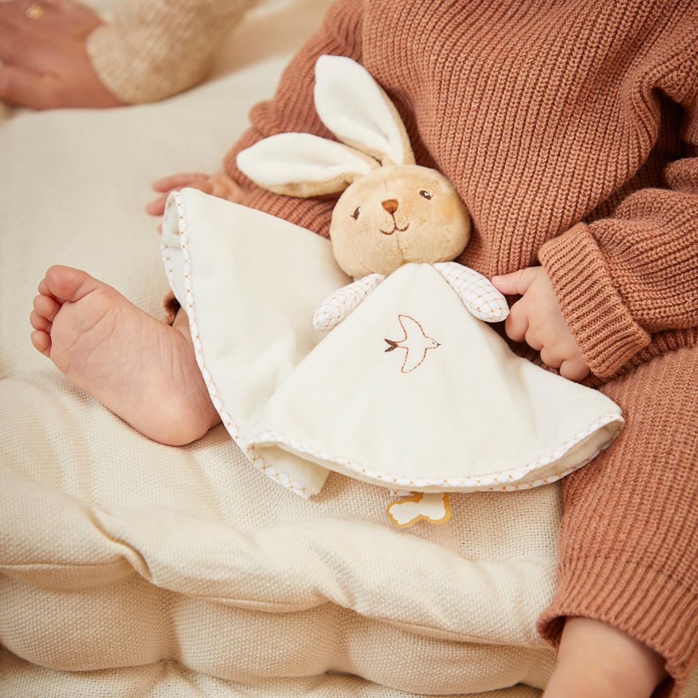 Kaloo - Comforter - Cream Round Rabbit
