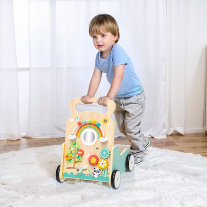 hi Pando - Multi-Activity Wooden Baby Walker