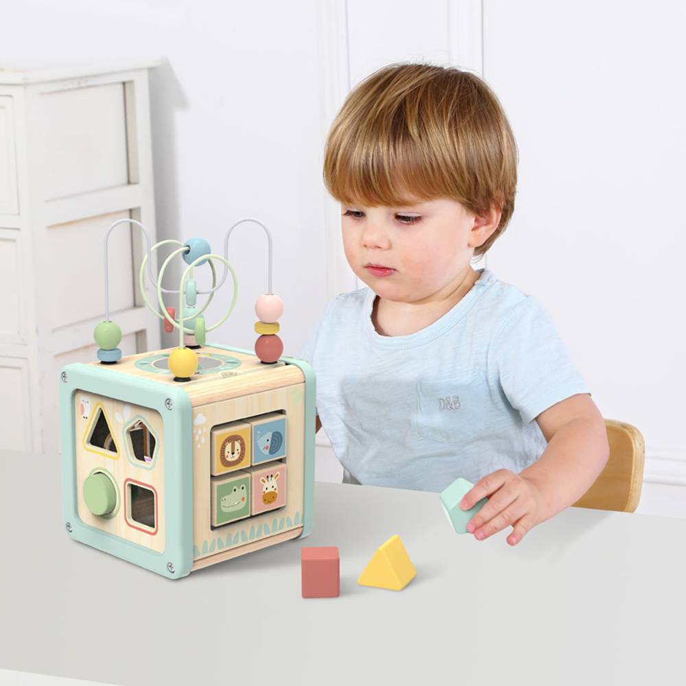 TookyToy - Pastel Play Cube Activity Toy - Motherhood