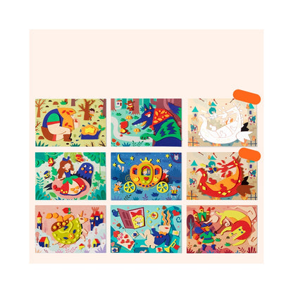 Mideer - My First Fairy Tale Sticker Activity Set for Kids