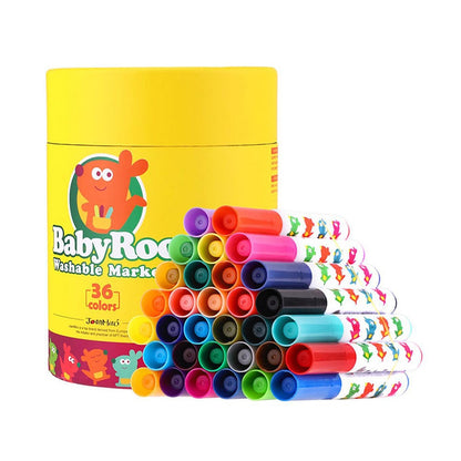 Jar Meló - Washable Markers - Non-Toxic - 36 Colours