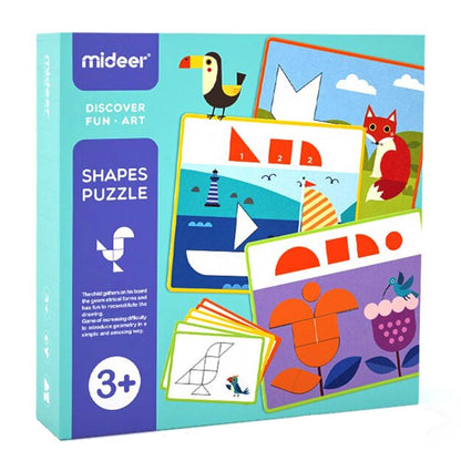 Mideer - Shapes Puzzle - Activity Game