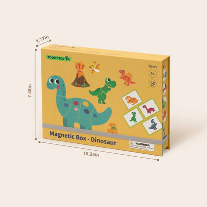 TookyToy - Magnetic Box - Dinosaur