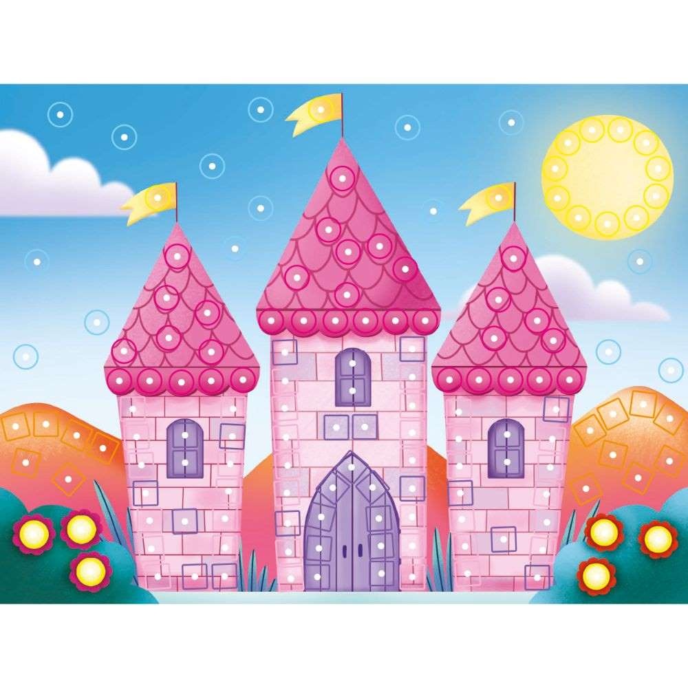 Quercetti - Fairy-Themed Mosaic Pin Set