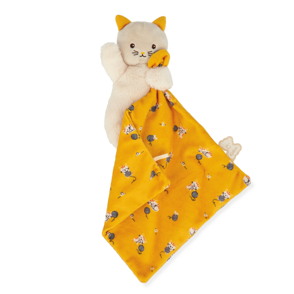 Kaloo - Comforter - Yellow Cat