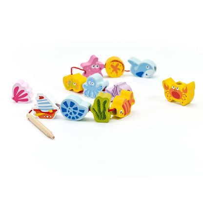 Classic World - Lacing Beads - Under-the-Sea - 13pcs
