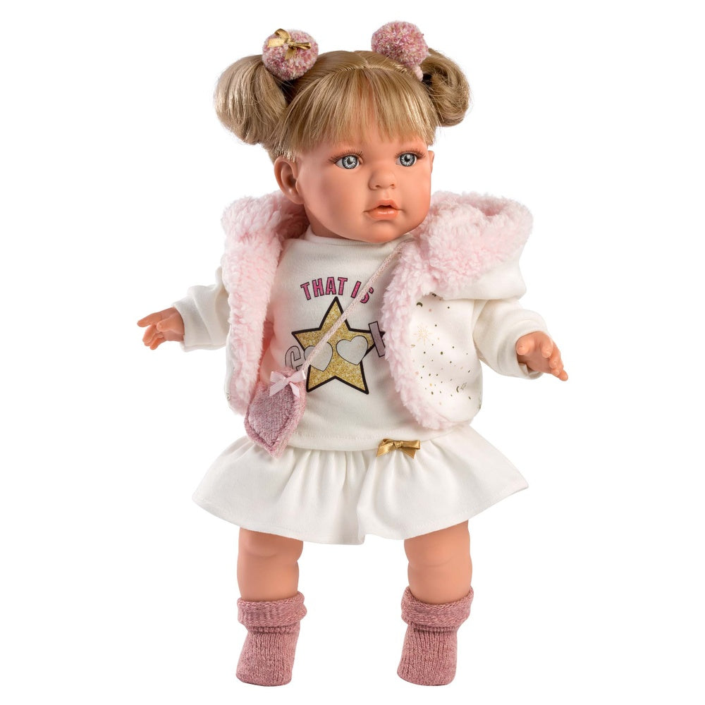 Llorens - Baby Girl Doll with Clothing & Accessories: Julia - 42cm