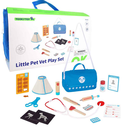 TookyToy - Pretend Play Little Vet Play Set - Motherhood