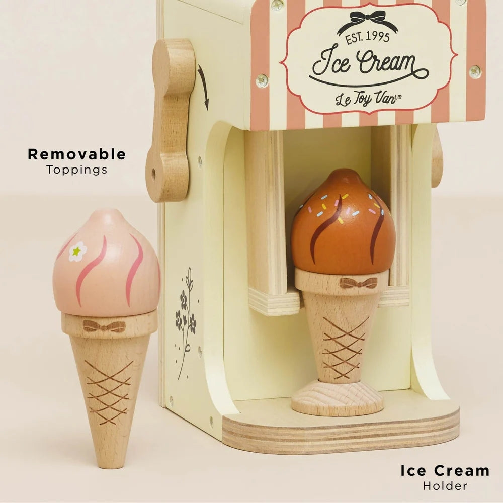 Le Toy Van - Ice Cream Machine & Play Food Cones