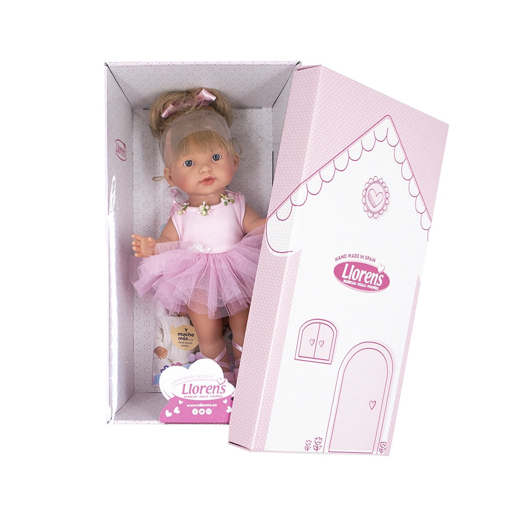 Llorens - Baby Girl Doll: Valeria Ballerina - 28cm