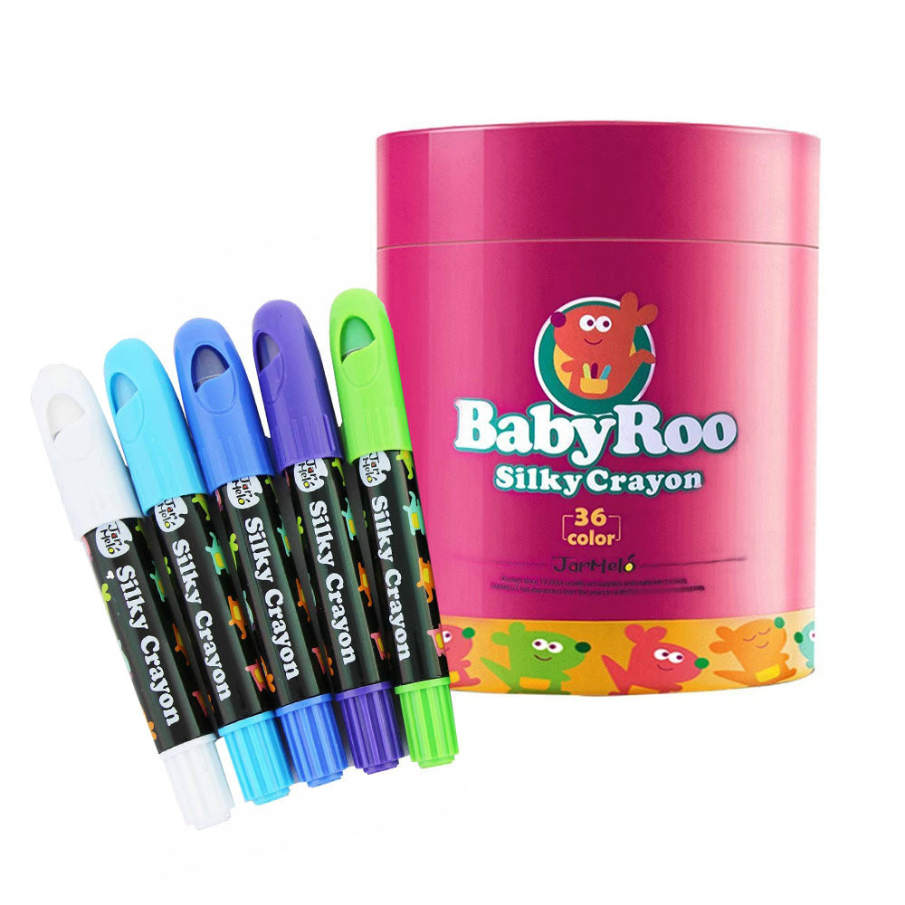 Jar Meló - Twistable Silky Crayons - Washable - 36 Colours
