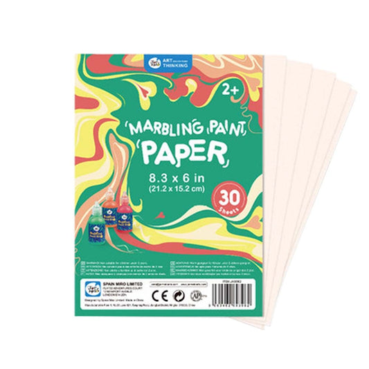 Jar Meló - Marbling Paint Art Paper - 30 Sheets