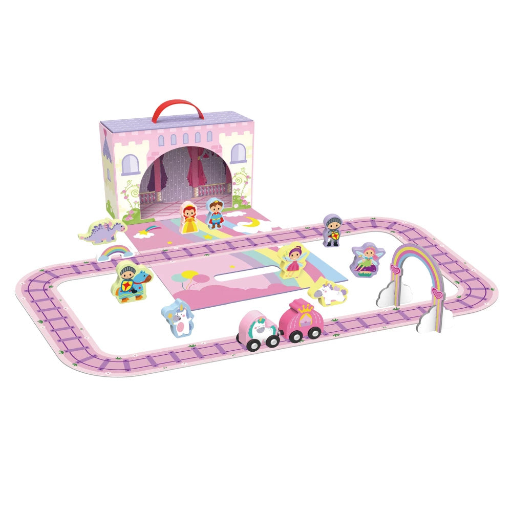 TookyToy - Pretend Play Story Box: Enchanted Castle Toy Set - Motherhood
