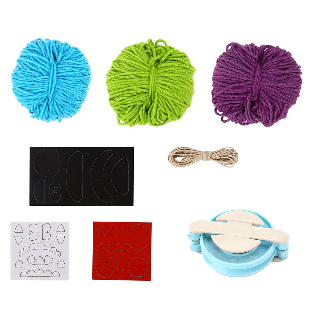 TookyToy - Pom Pom Craft Kit - The Monster - Motherhood
