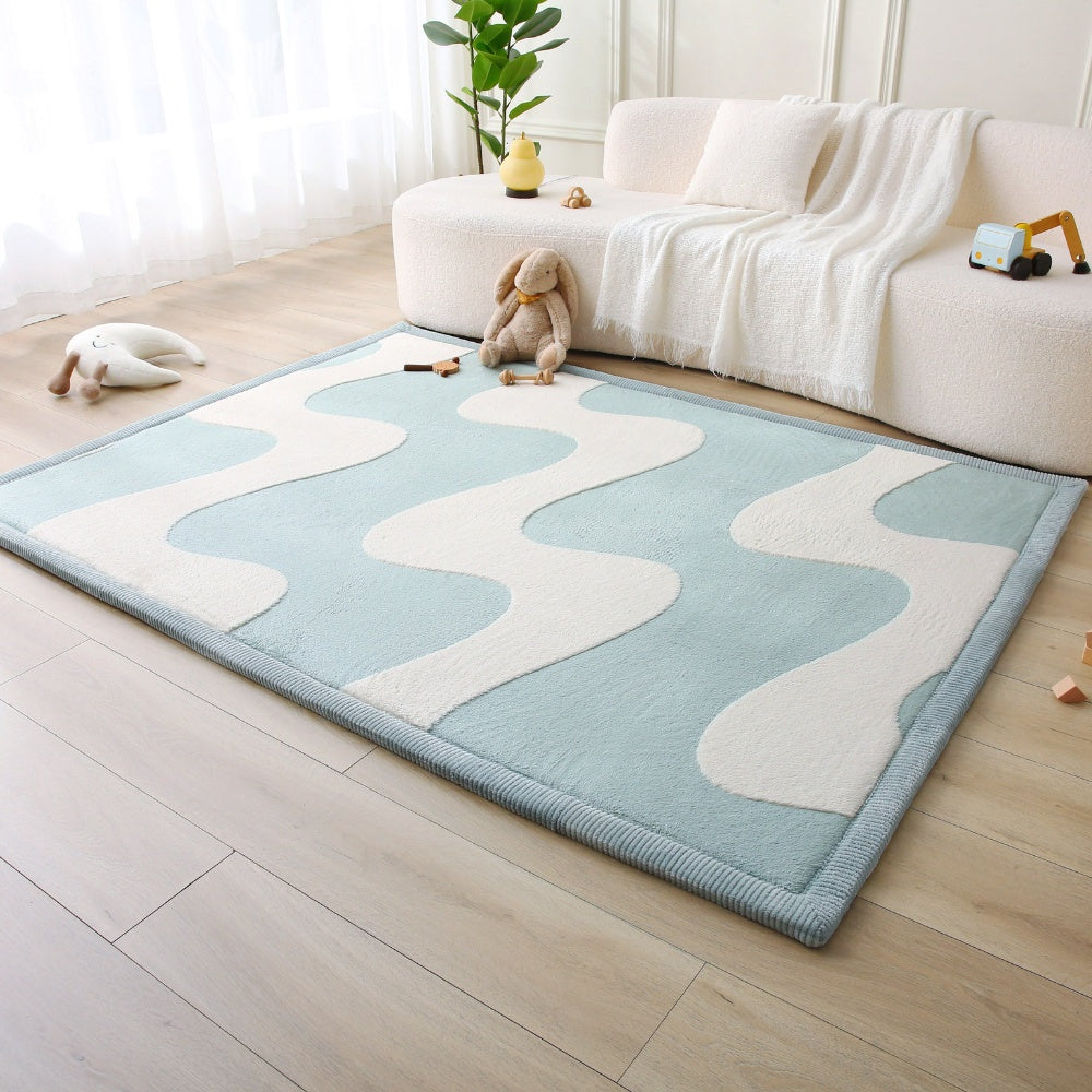 Hakuna Matte - CloudSoftRise Play Mat 3D Carpet - Waves 170 x 120 x 2.5 cm