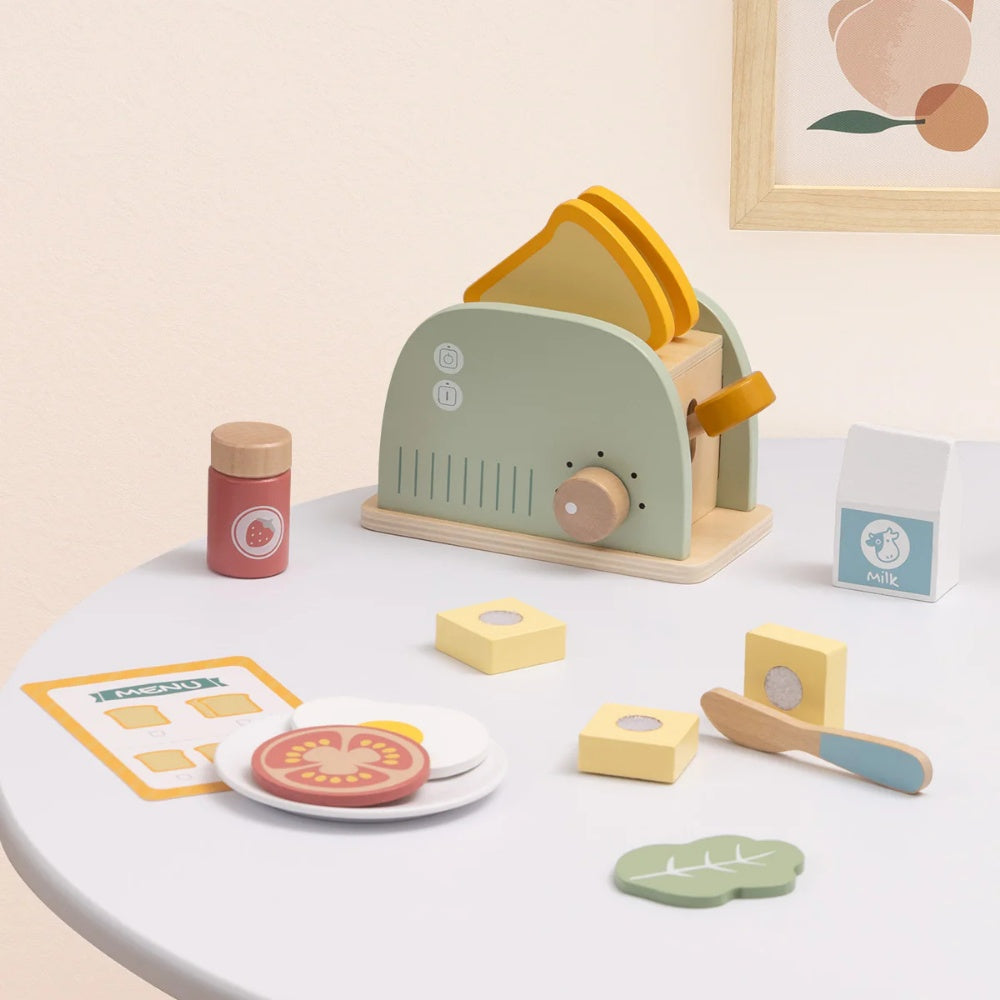 TookyToy - Pretend Play Toaster Toy Set