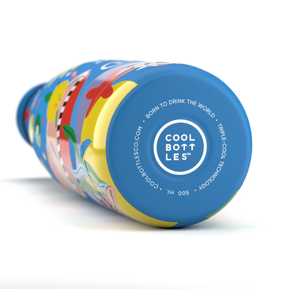 Cool Bottles - Triple-Insulated Water Bottle - Sunshine Fiesta 500ml