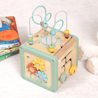 TookyToy - Pastel Play Cube Activity Toy