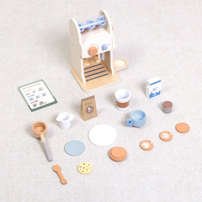 TookyToy - Pretend Play Coffee Machine Toy Set