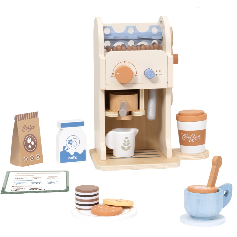 TookyToy - Pretend Play Coffee Machine Toy Set