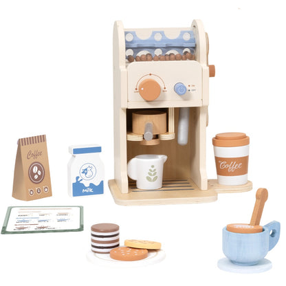 TookyToy - Pretend Play Coffee Machine Toy Set