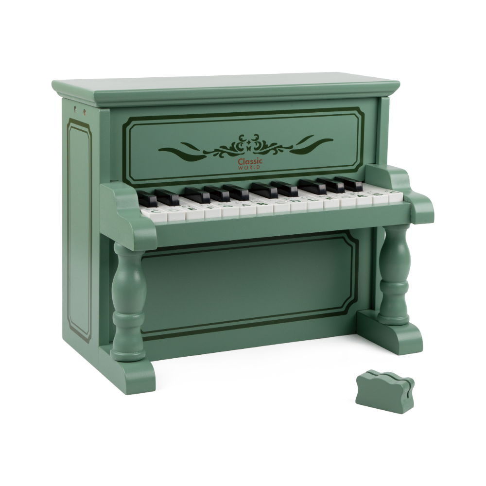 Classic World - Pretend & Play - Wooden Vintage Piano