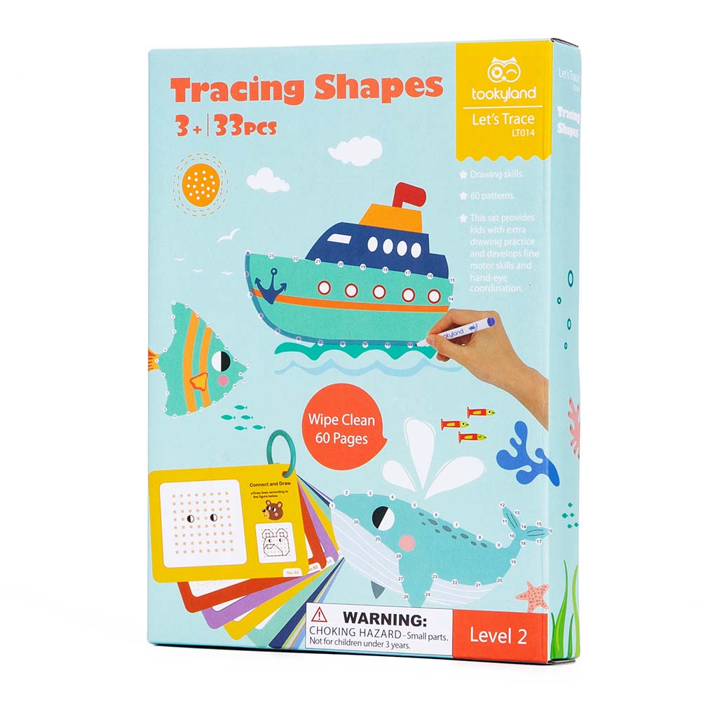 TookyToy - Let's Trace - Tracing Shapes - Motherhood
