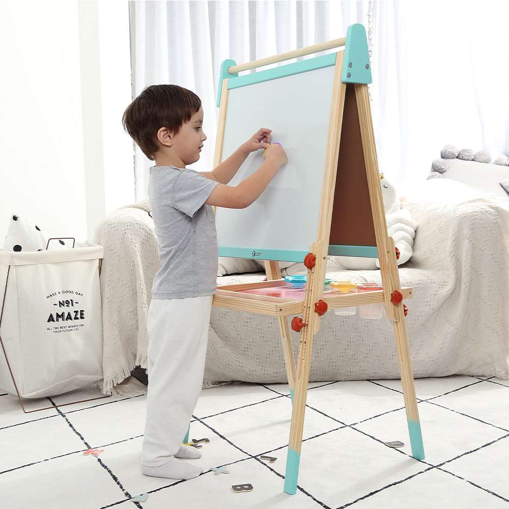 Classic World - Multi-Functional Art Easel & Blackboard - 54 x 45 x 113cm