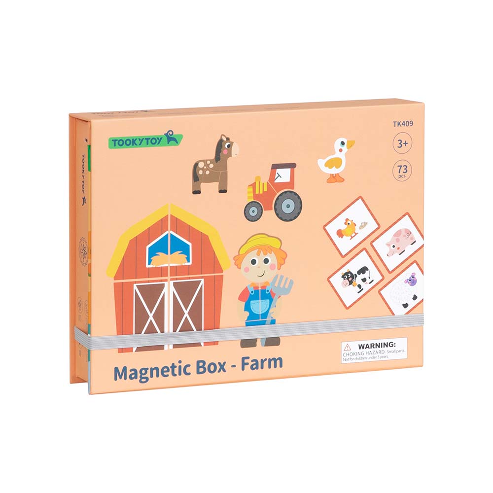 TookyToy - Magnetic Box - Farm - Motherhood