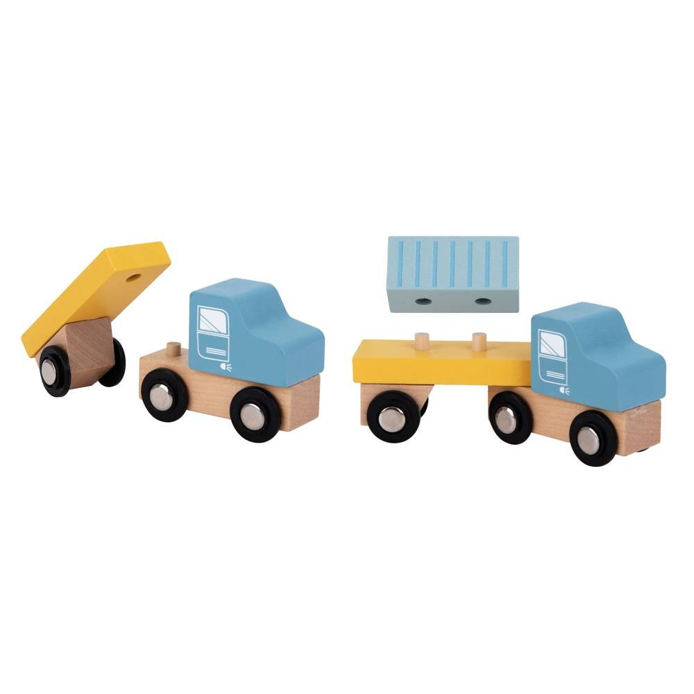 TookyToy - Pretend Play Port Crane Toy Set