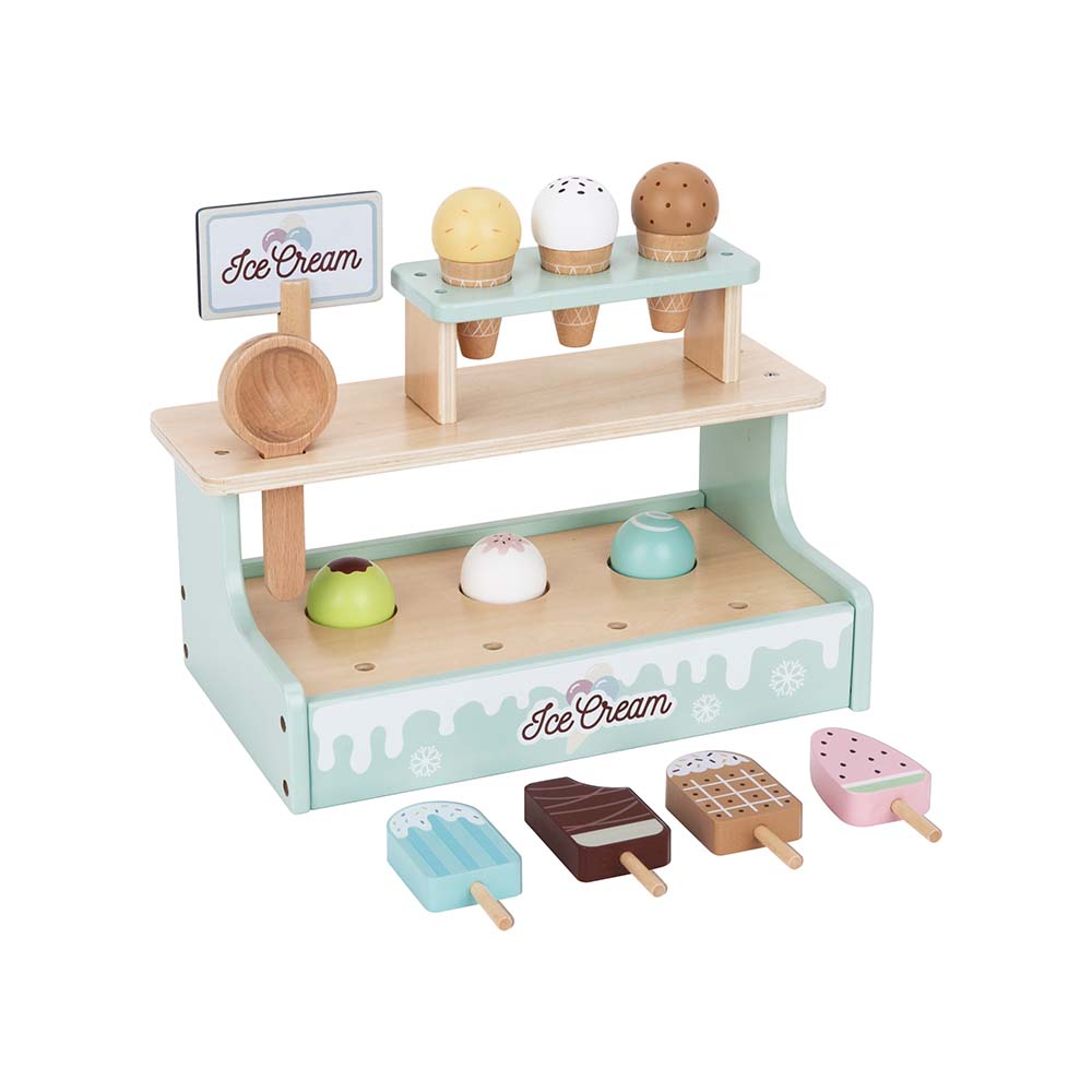 TookyToy - Pretend Play Ice Cream Shop Toy Set - Motherhood