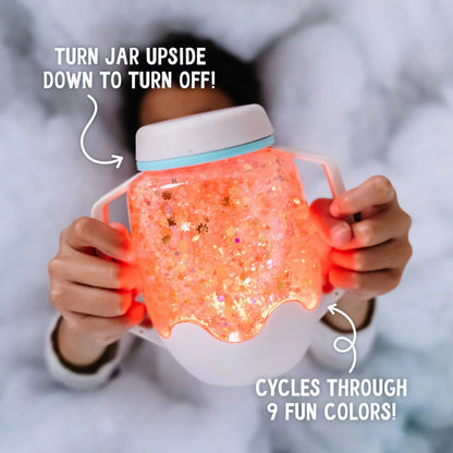 Glo Pals - Water Activated Sensory Play Jar - Cozy Cloud